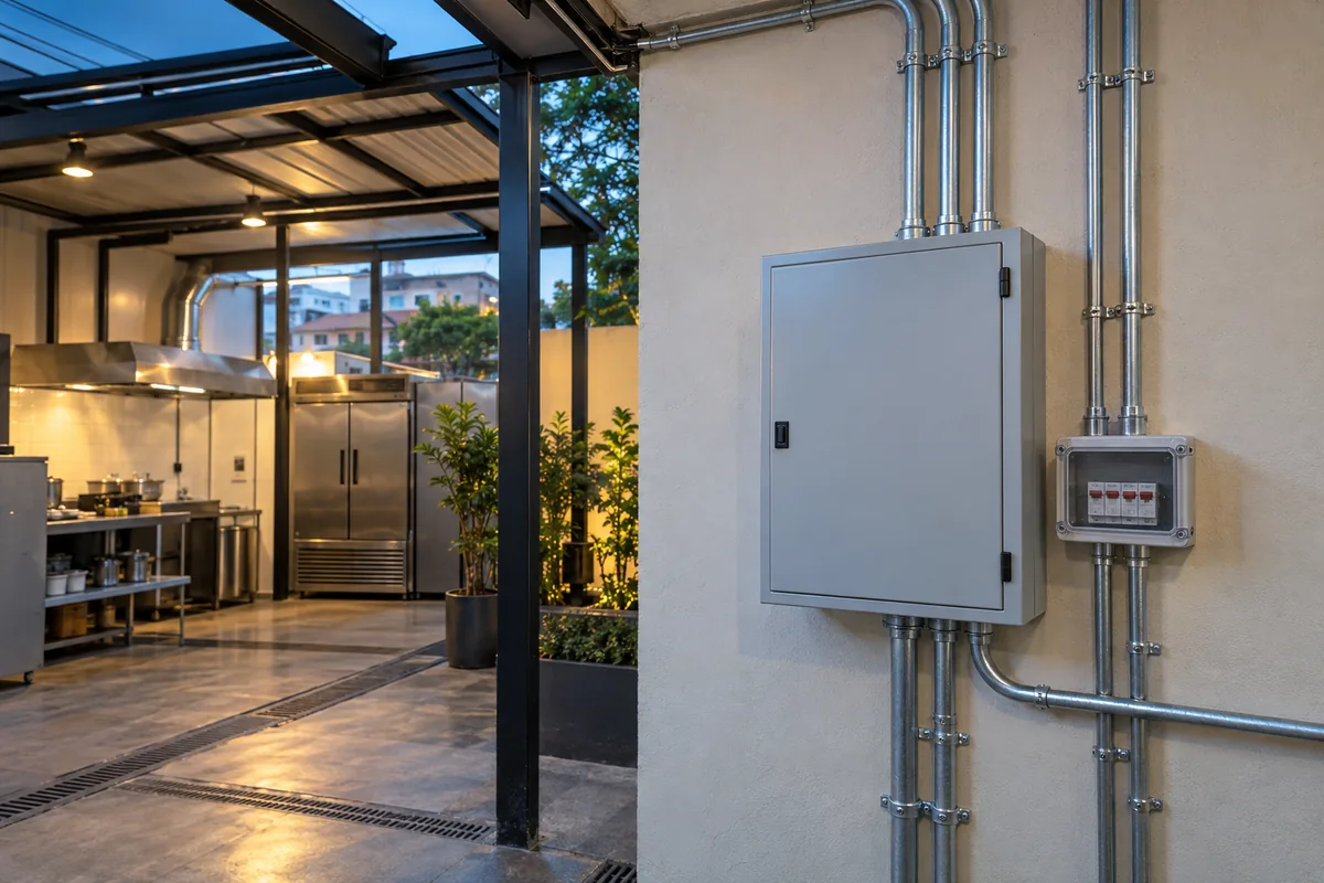 Circuito de maior capacidade instalado para equipamento comercial em Guarulhos