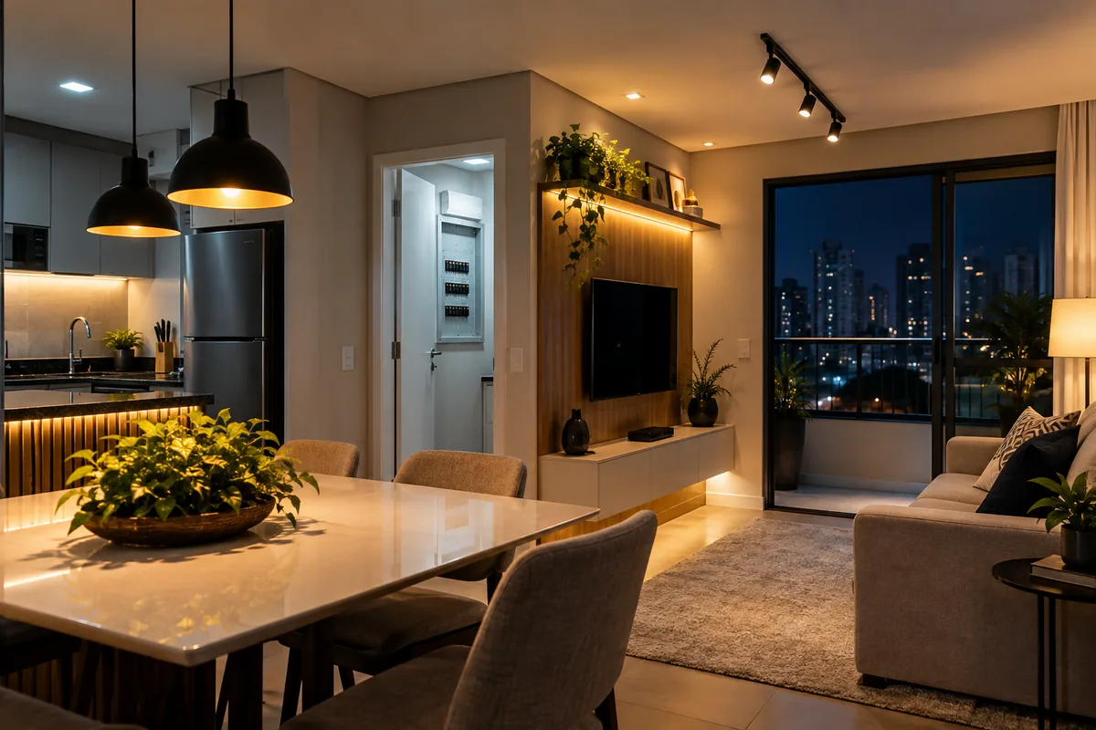 Iluminação residencial restabelecida após atendimento elétrico emergencial em Guarulhos