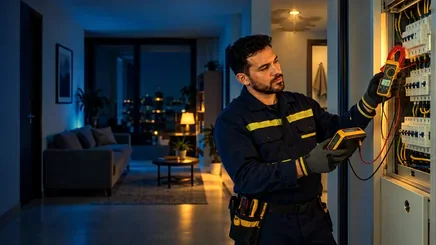 Identificação e reparo de fuga de corrente