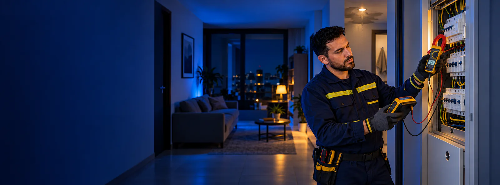 Identificação e reparo de fuga de corrente