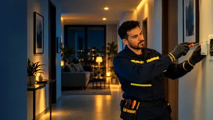 Instalação de interruptores